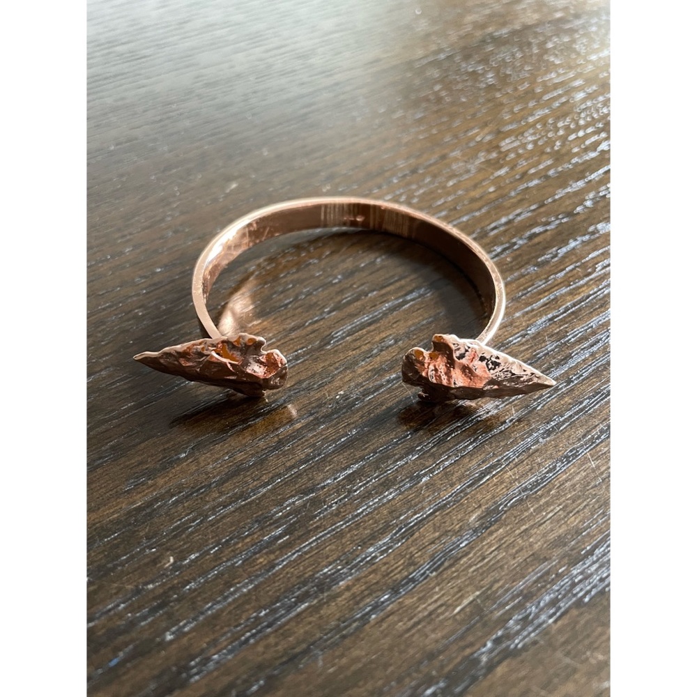 Pamela Love Double Arrowhead Bracelet in Rose